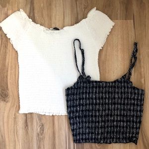 Pair of BRANDY MELVILLE TOPS